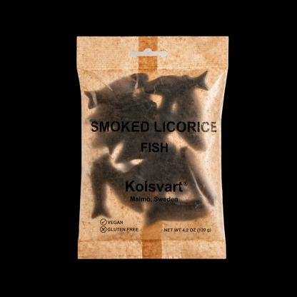Kolsvart - Salty Smoked Fish Candy 4.25oz