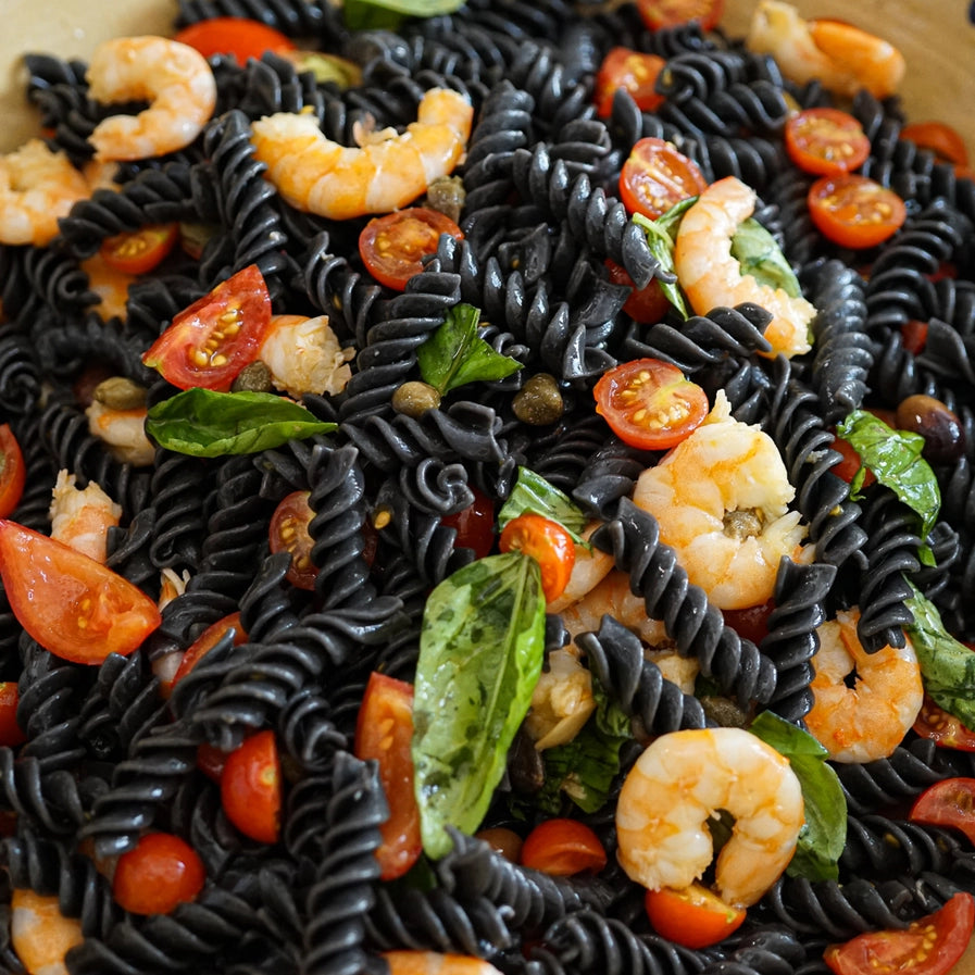 Spiral Organic Squid Ink Pasta
