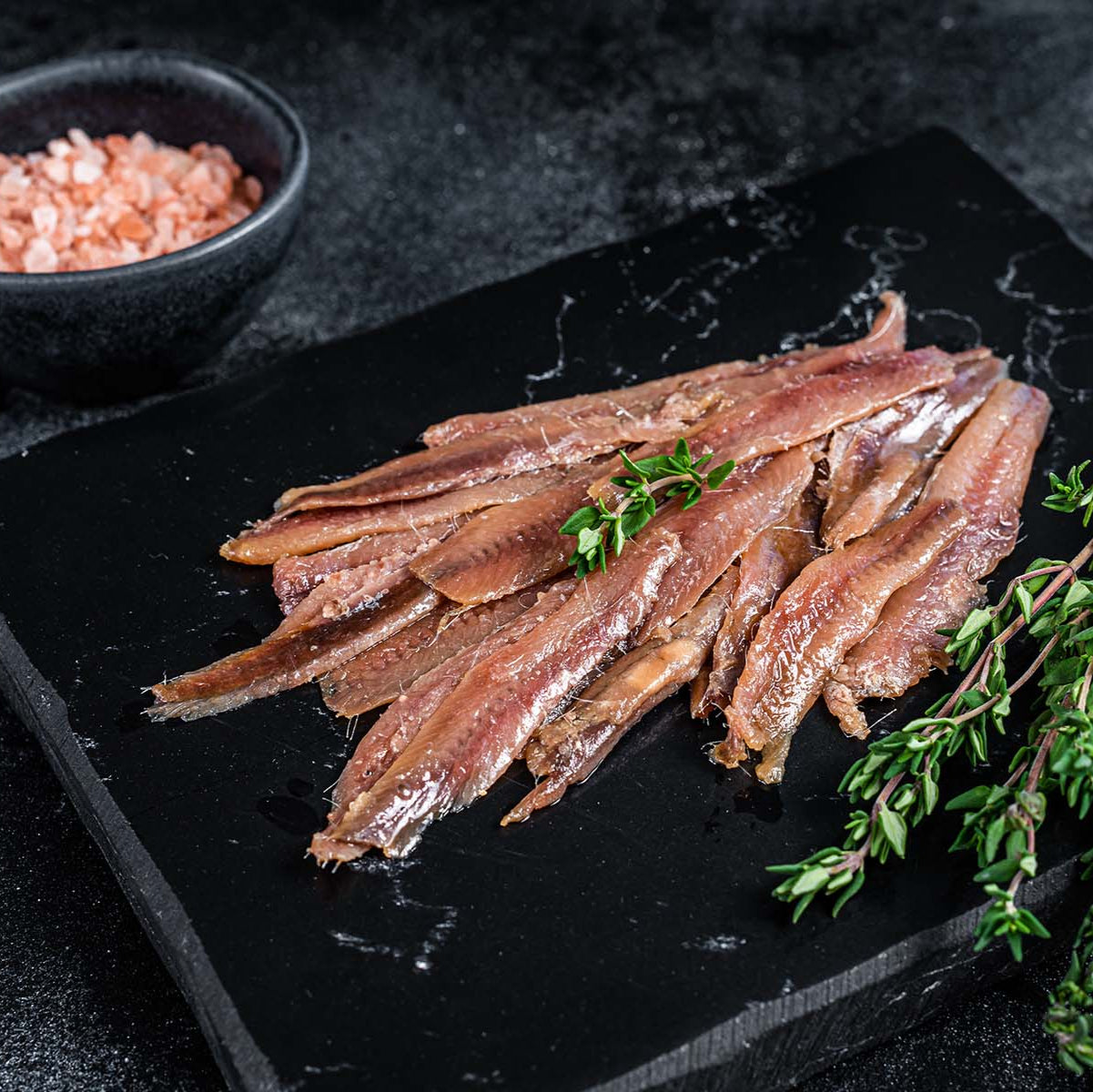 Anchovy Fillets in Olive Oil - Glass Jar - 2.04oz (58gm)