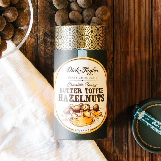 Chocolate Coated Butter Toffee Hazelnuts