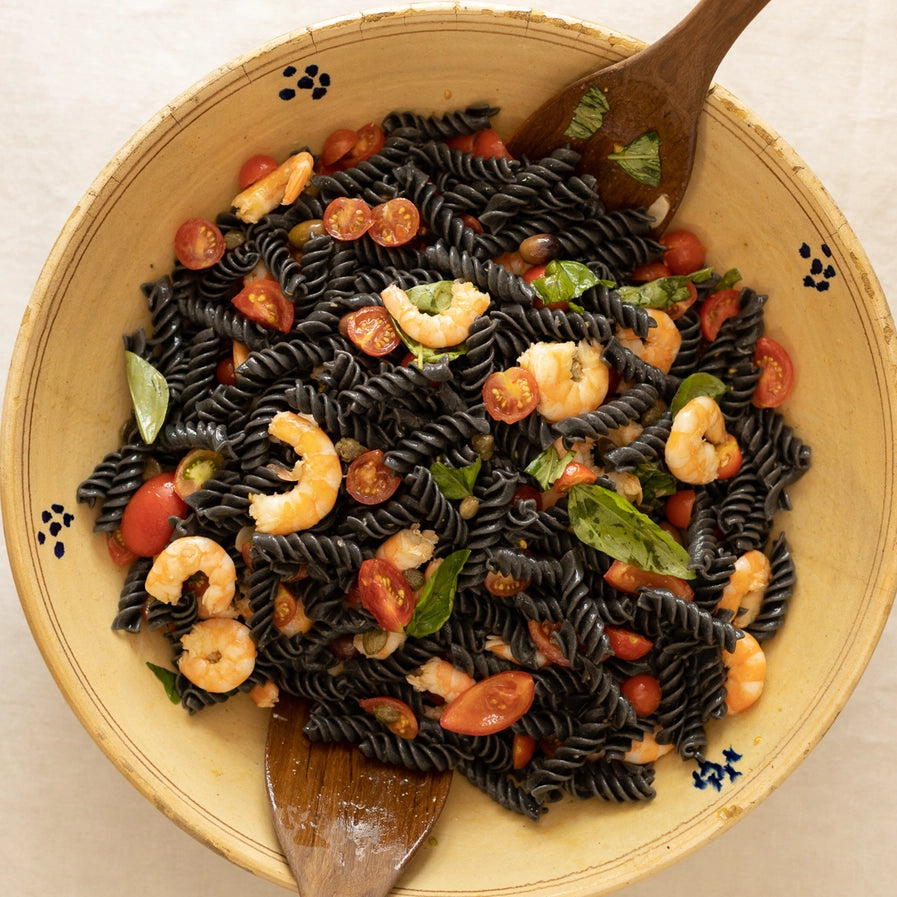 Spiral Organic Squid Ink Pasta