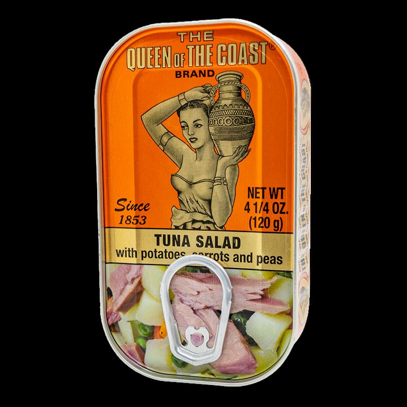 The Queen of the Coast - Portugal - Tuna Salad with Potatoes, Carrots and Peas - 120 grams