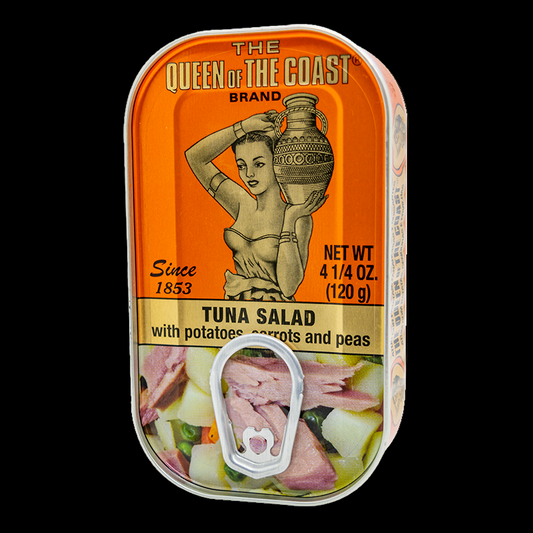 The Queen of the Coast - Portugal - Tuna Salad with Potatoes, Carrots and Peas - 120 grams