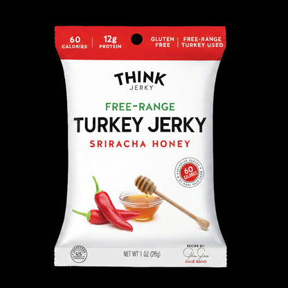 Think Jerky - Sriracha Honey Free-Range Turkey Jerky 1.0oz