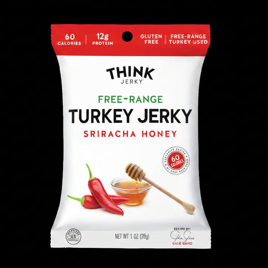 Think Jerky - Sriracha Honey Free-Range Turkey Jerky 1.0oz