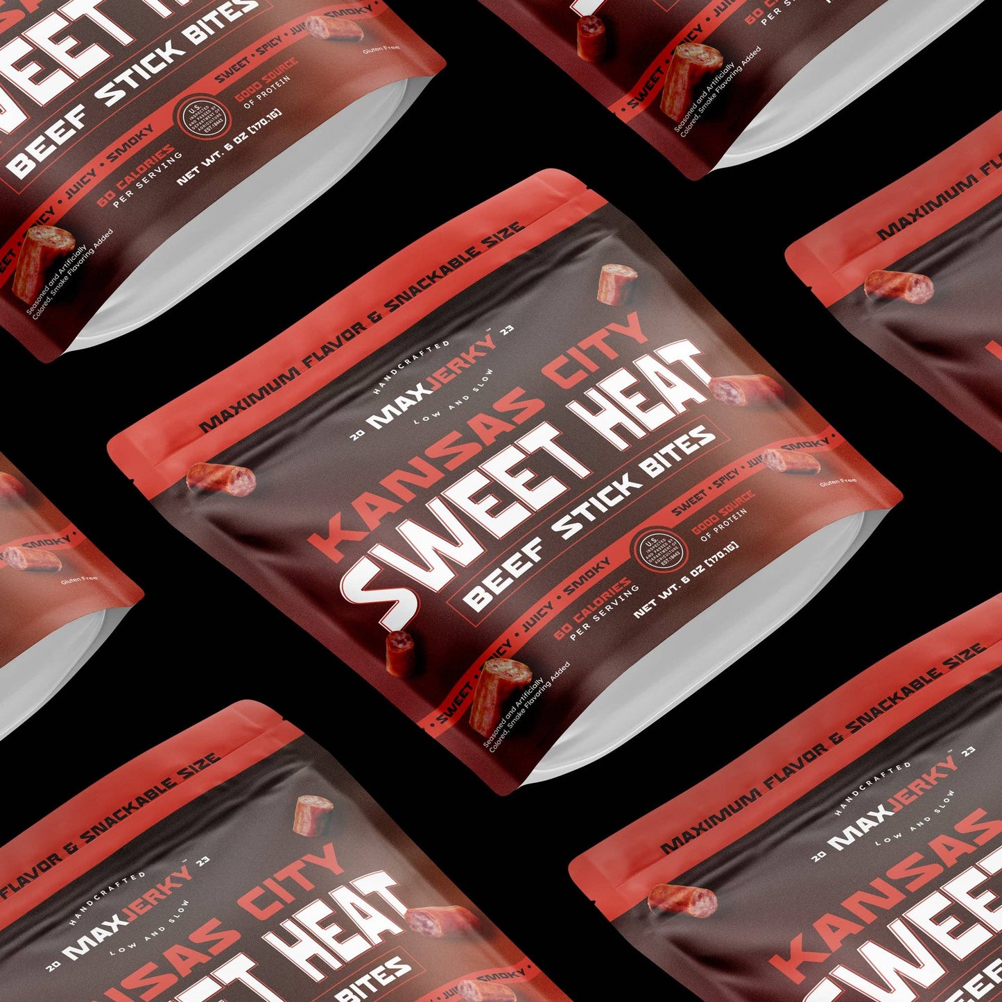 Max Jerky - Kansas City Sweet Heat Beef Bites