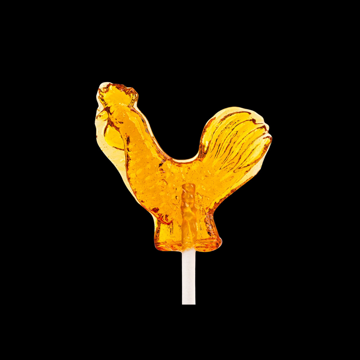 Original Burnt Sugar Rooster Lollipop
