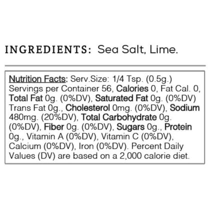 Lime Fresco Sea Salt – Zesty Citrus Infused Gourmet Salt