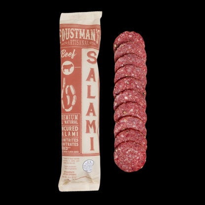 Beef Salami | Foustman's All-Natural Uncured Salami - 8oz